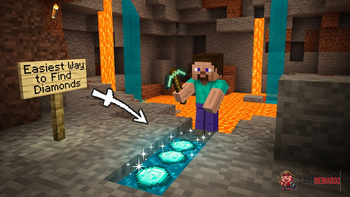 Minecraft Easiest Way to Find Diamonds
